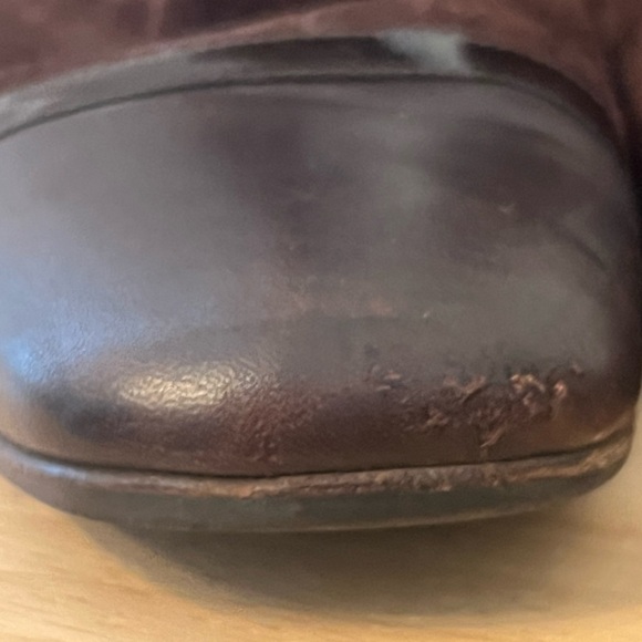 Salvatore Ferragamo Brown Suede Ankle Boots vintage’s - Picture 5 of 14